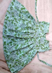 💚🩵Kalamkari Frocks For Kids