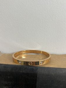 Cartier Dupe Love Bracelet- Rose Gold