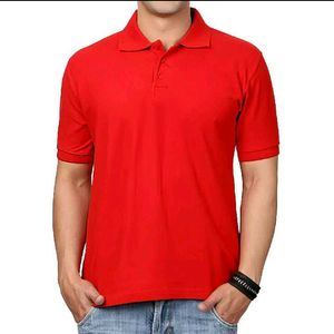 Red Polo Shirt Size 38