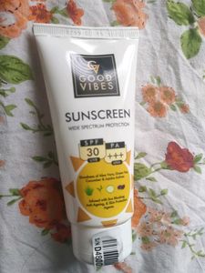 Good Vibes Sunscreen