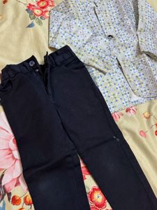 Boys Ethnic Jacket &amp; Pant Set