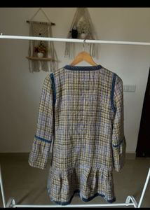 CHANEL Woven Tweed Jacket Shift DRESS