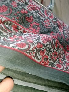 Floral Pakistani Kurta With Duppata