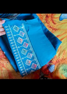 Elegant Embroidered Dress Material