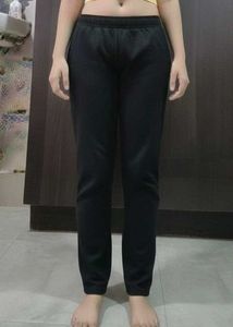 Black Slim Fit Track Pants