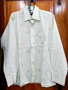 🇳🇿💫♥️ Elegant Green Patterned Shirt