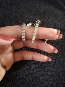 Stone Ring Type With Handmade Earing