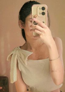 White Bow Top