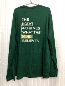 Adidas Green Long Sleeve T Shirt