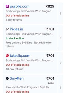 Bodycology (NEW) Pink Vanilla Wish Fragrance Mist