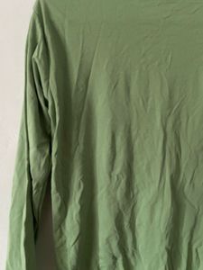 Light Green Full Sleeve Sweatshirt