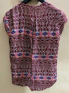 Printed Casual Top
