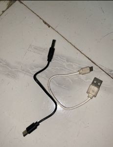 USB Charging Cables pack of 2 typ c and z
