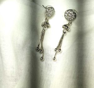 Elegant Silver Drop Earrings ✨