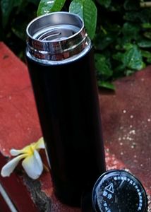 Black Insulated Water Bottle