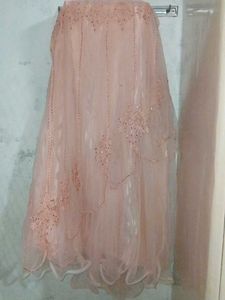 Baby Pink Lehenga Skirt
