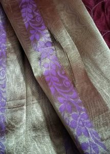 BANARSI TISSUE SAREE WITHOUT BLOUSE