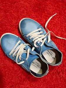 Blue Casual Shoes