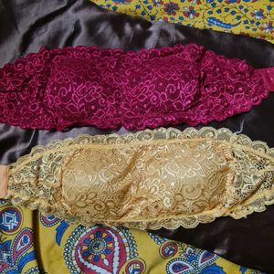Lace Bandeau Bra - Stylish Comfort