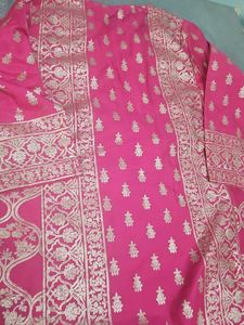 Pink &amp; Gold Kurta
