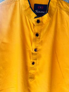 Yellow Kurta