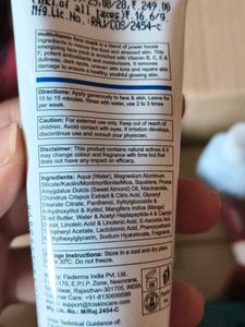 FCL Multivitamin Face Mask