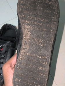 Tommy Hilfiger Black Casual Shoes