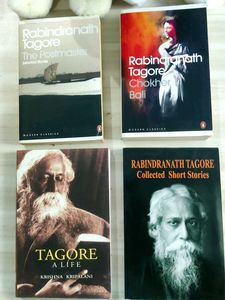 4 Rabindranath Tagore Book Set