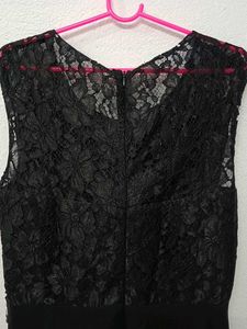 Elegant Black Lace Gown