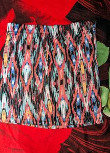 Multicolored Cute Mini Skirt