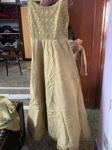 Golden Festive Gown