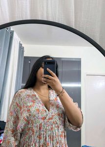 beach floral dress