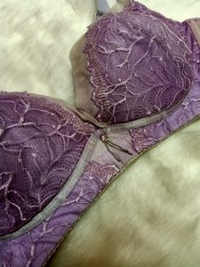 💜Lavender Lace Detail Bra💜