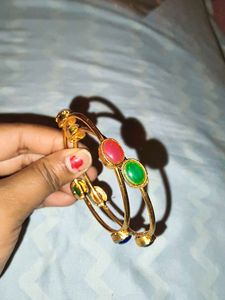 Bangles with Gemstones