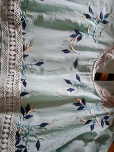 Elegant Floral Embroidered Top