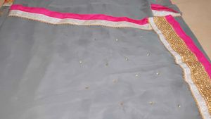 Grey Dupatta