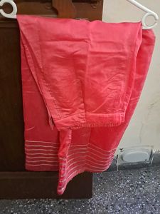 Elegant Pink Color Plazzo Suit With Dupatta