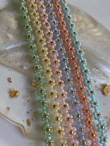 Daisy Beaded Necklace