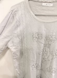 Elegant Embellished Sweater