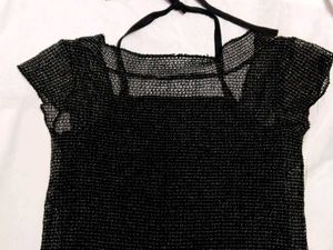 Black Halter Top ✨