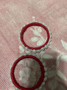 Pearl Bangles - Set of 2