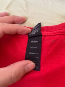 Red Support Day Drinking Tee