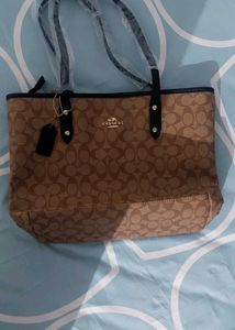 Coach Signature Tote with Box