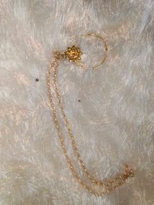 Rajputi Gold Nosering