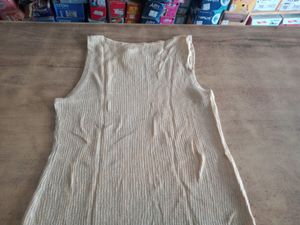 Sleeveless Shining Top