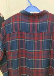 Blue Plaid Shirt