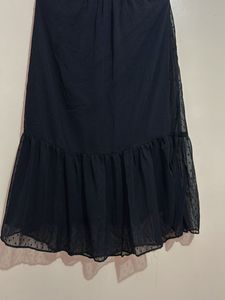Black Tiered Skirt
