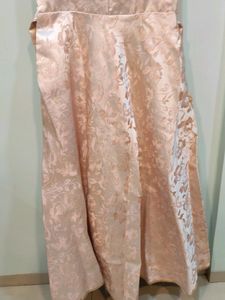 Ethinic gown With Sleeves Cutting
