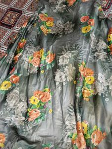 Flower Print Skirt