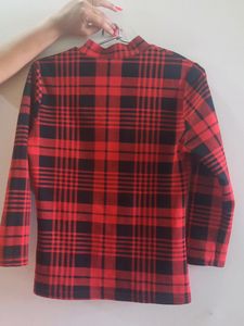 Red &amp; Black Streachable Top